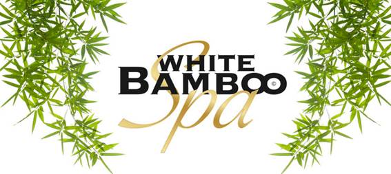 Weißes Bambus-Spa