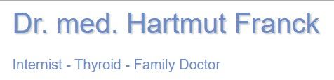 Dr. Hartmut Franck