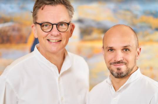 Dr. Florian Wittig und Florian Bayer