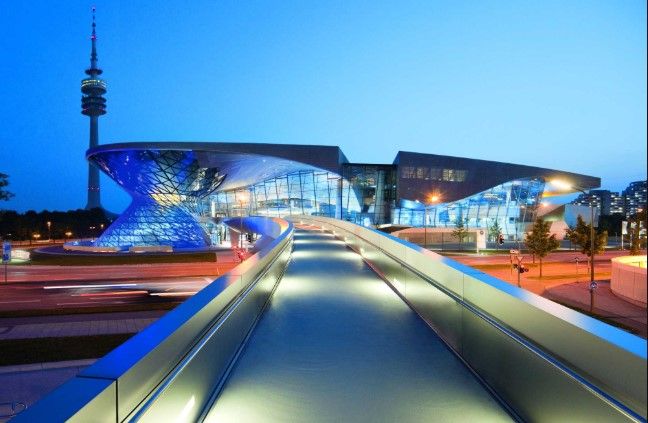 Die BMW Welt hat eine beeindruckende Architektur
