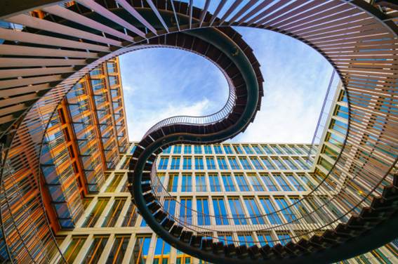 Endlose Treppe