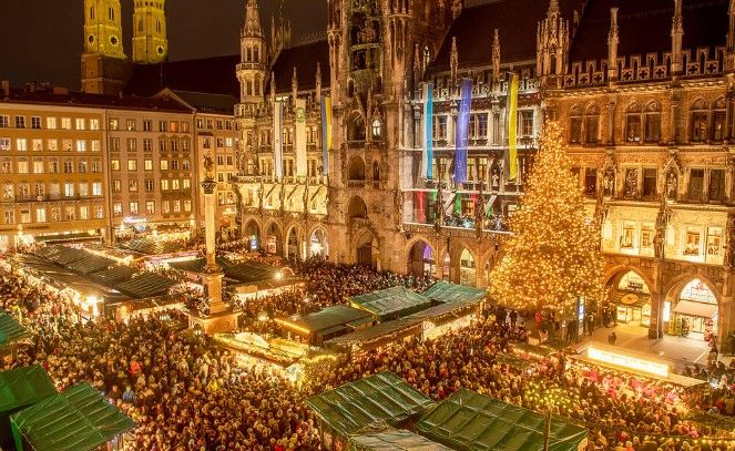 Christkindlmarkt am Marienplatz schönsten Weihnachtsmärkte München