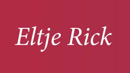 Eltje Rick Modedesign
