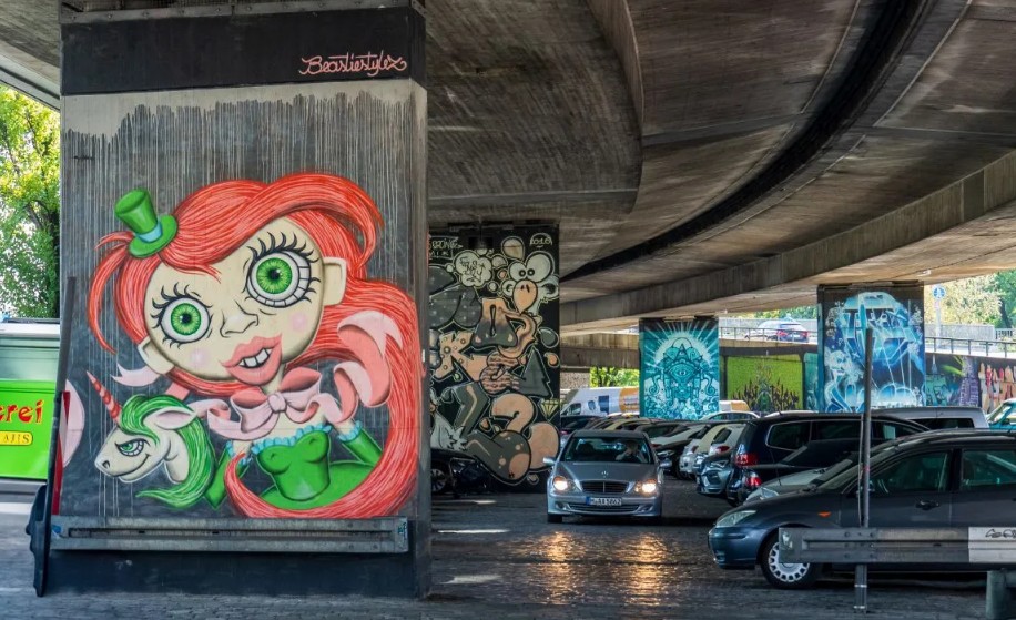 Donnersbergerbrücke Street-Art-Spots in München
